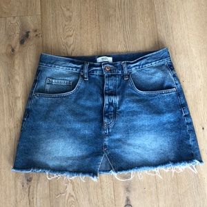 Forever 21 Denim Button Fly Mini